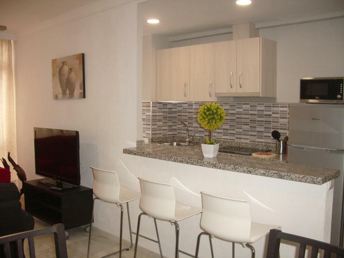 Paseo Maritimo De Poniente Lejlighed Málaga Eksteriør billede